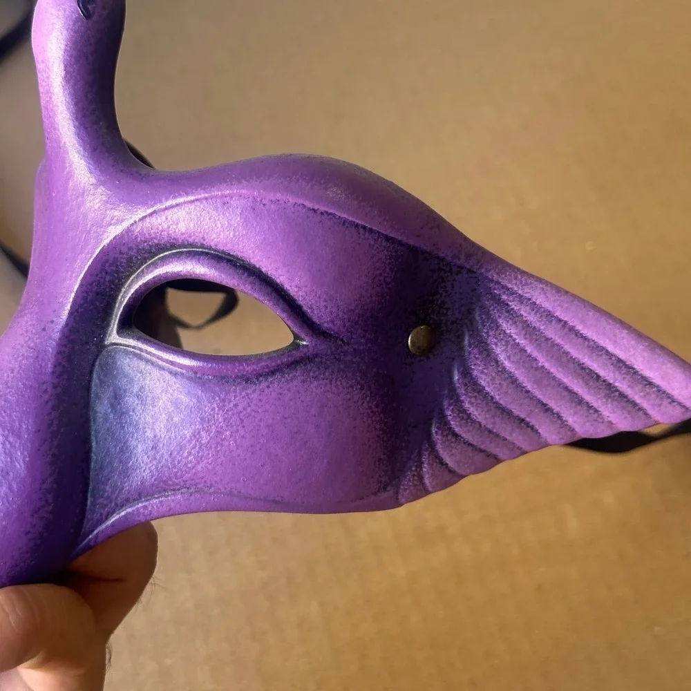 Cirque du Soleil Purple Masquerade Mask 